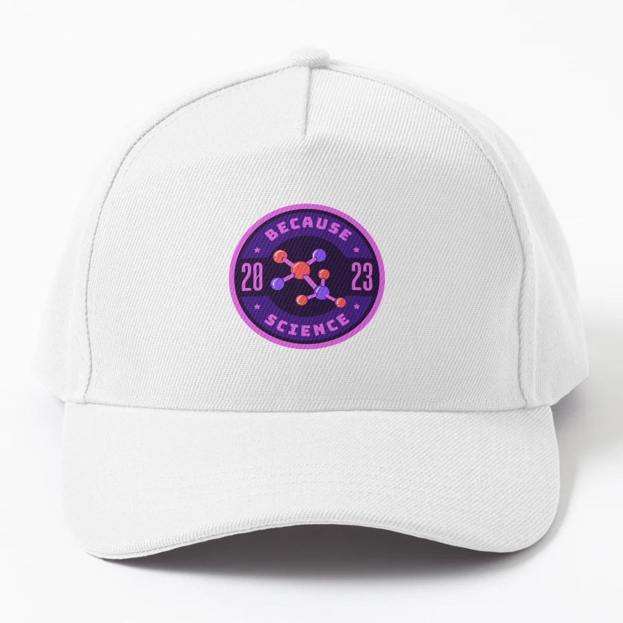 Because Science OTTO Dad Hat - Distressed Classic Style - Snapback, Trucker Hat, Dad Hat, Denim Baseball Cap