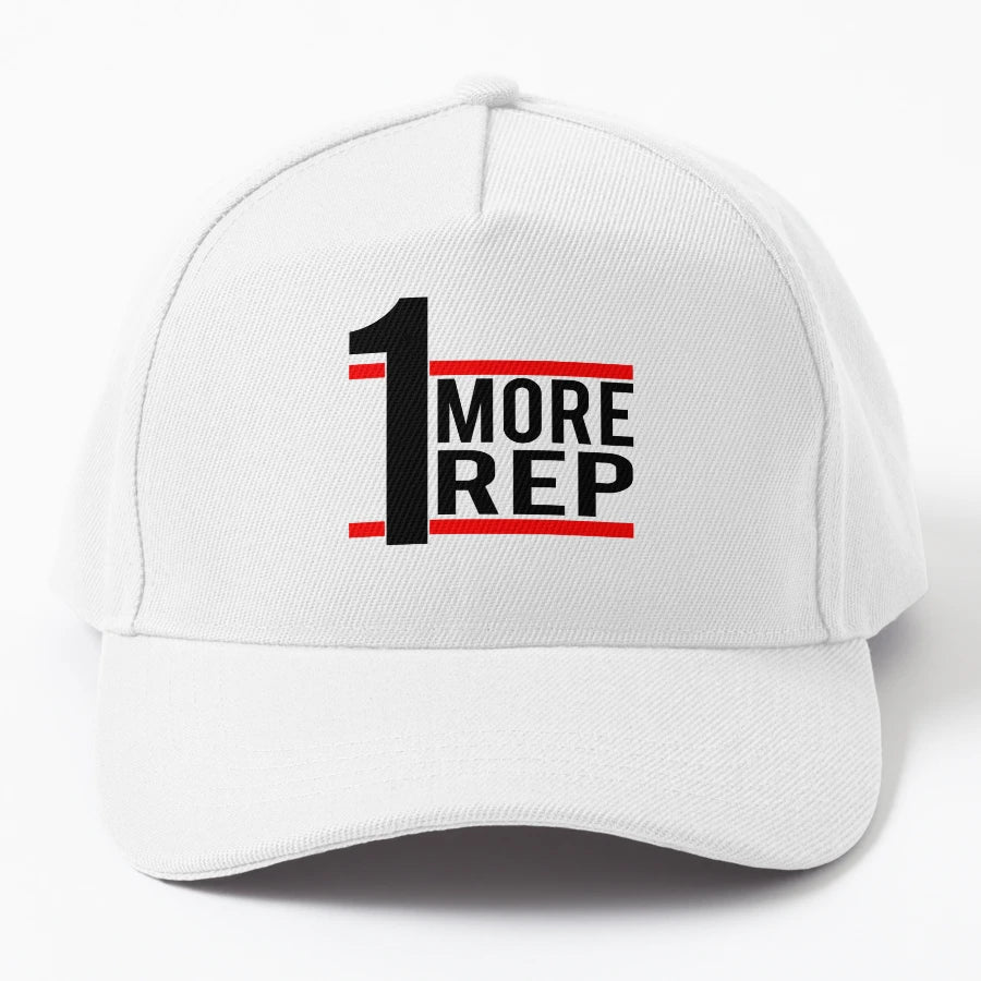 1 More Rep OTTO Dad Hat - Distressed Embroidered Art - Snapback, Trucker Hat, Dad Hat, Denim Baseball Cap