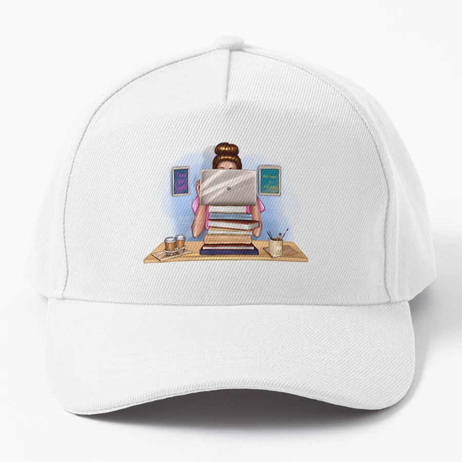 Time Work Trucker Hat - Premium Stitching - Snapback, Trucker Hat, Dad Hat, Denim Baseball Cap