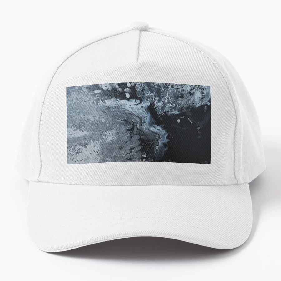 Abstraction Bubbles New Era Snapback - Adjustable Fit - Snapback, Trucker Hat, Dad Hat, Denim Baseball Cap