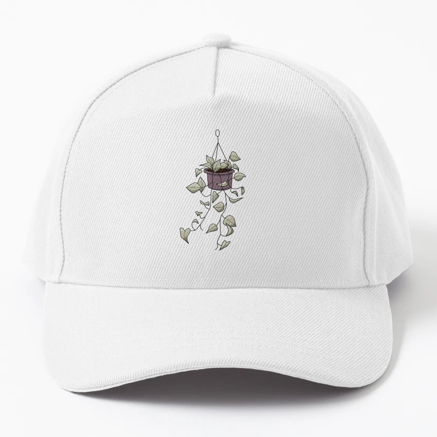 Hanging Plant Vector Art New Era Snapback - Distressed - Snapback, Trucker Hat, Dad Hat, Denim Baseball Cap