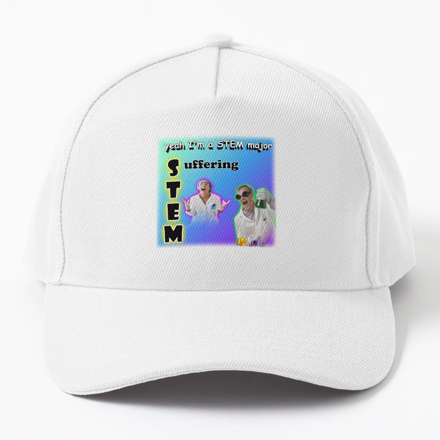 Yeah Im Stem Major Suffering New Era Snapback - Unstructured - Snapback, Trucker Hat, Dad Hat, Denim Baseball Cap