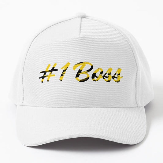1 Boss OTTO Dad Hat - Exclusive Unique Art - Snapback, Trucker Hat, Dad Hat, Denim Baseball Cap