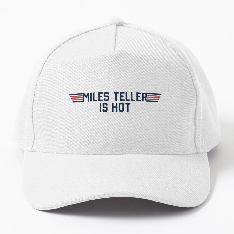 Gun Movie Gun Series Miles Teller Is Hot OTTO Dad Hat - Snapback, Trucker Hat, Dad Hat, Denim Baseball Cap