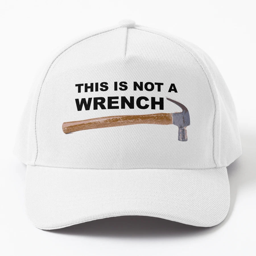 This Is Not Wrench T Shirt New Era Snapback - Distressed - Snapback, Trucker Hat, Dad Hat, Denim Baseball Cap