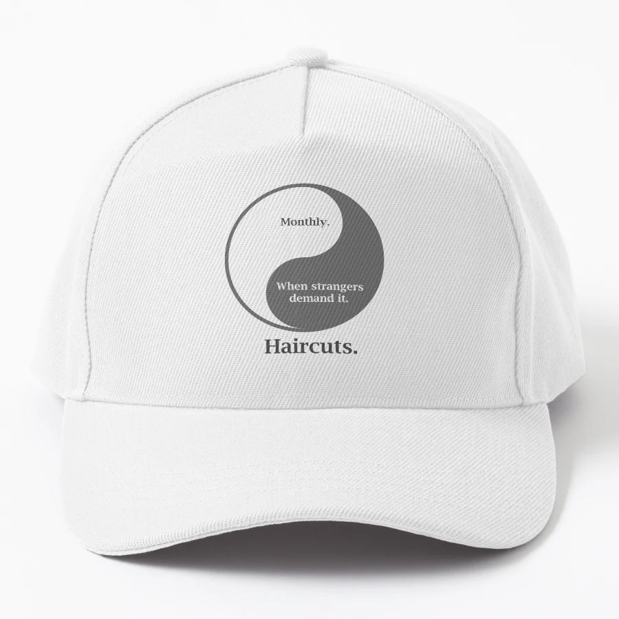Two Extremes Hair Maintenance Denim Baseball Cap - Exclusive - Snapback, Trucker Hat, Dad Hat, Denim Baseball Cap