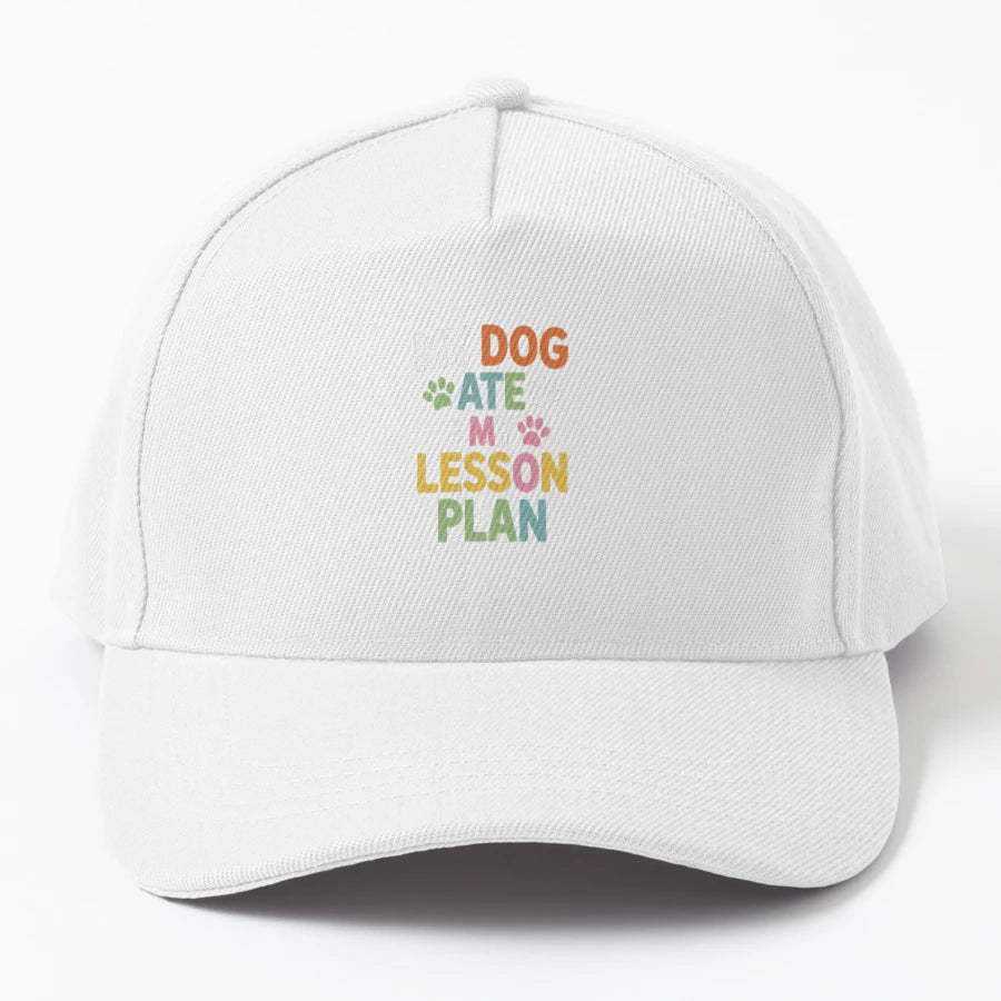 I Love Math And Dogs Algebra Brown Dog Denim Baseball Cap - Snapback, Trucker Hat, Dad Hat, Denim Baseball Cap