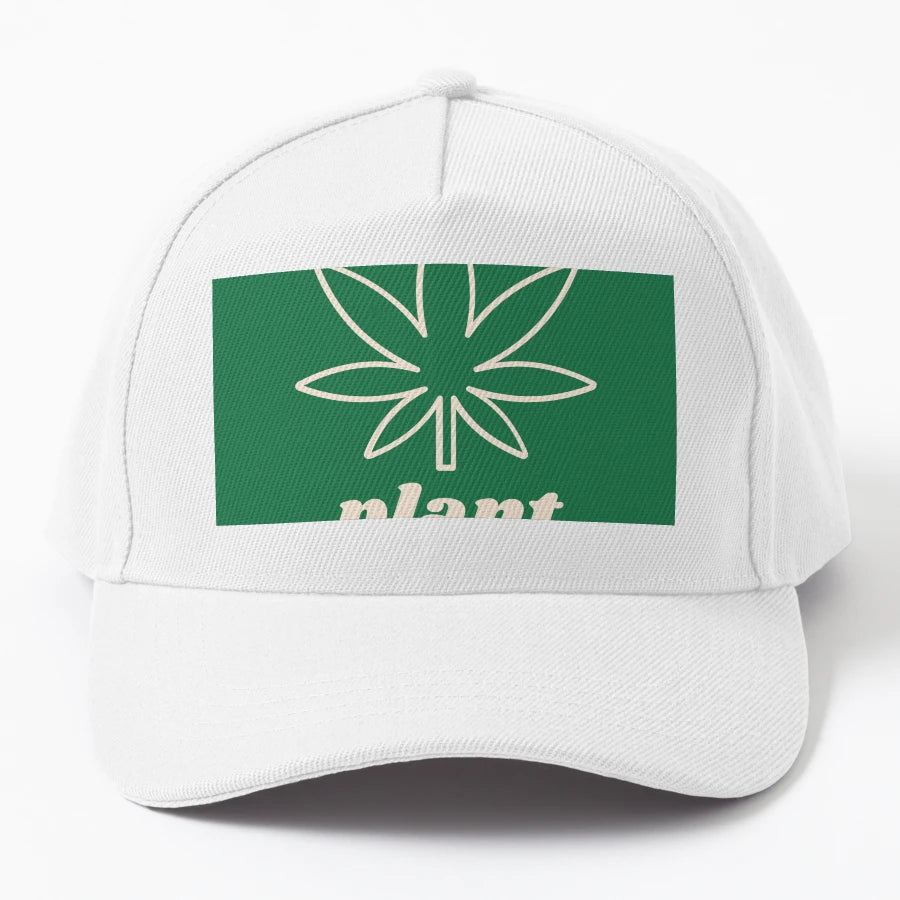 Plant Trucker Hat - High-Quality Custom Crafted - Snapback, Trucker Hat, Dad Hat, Denim Baseball Cap