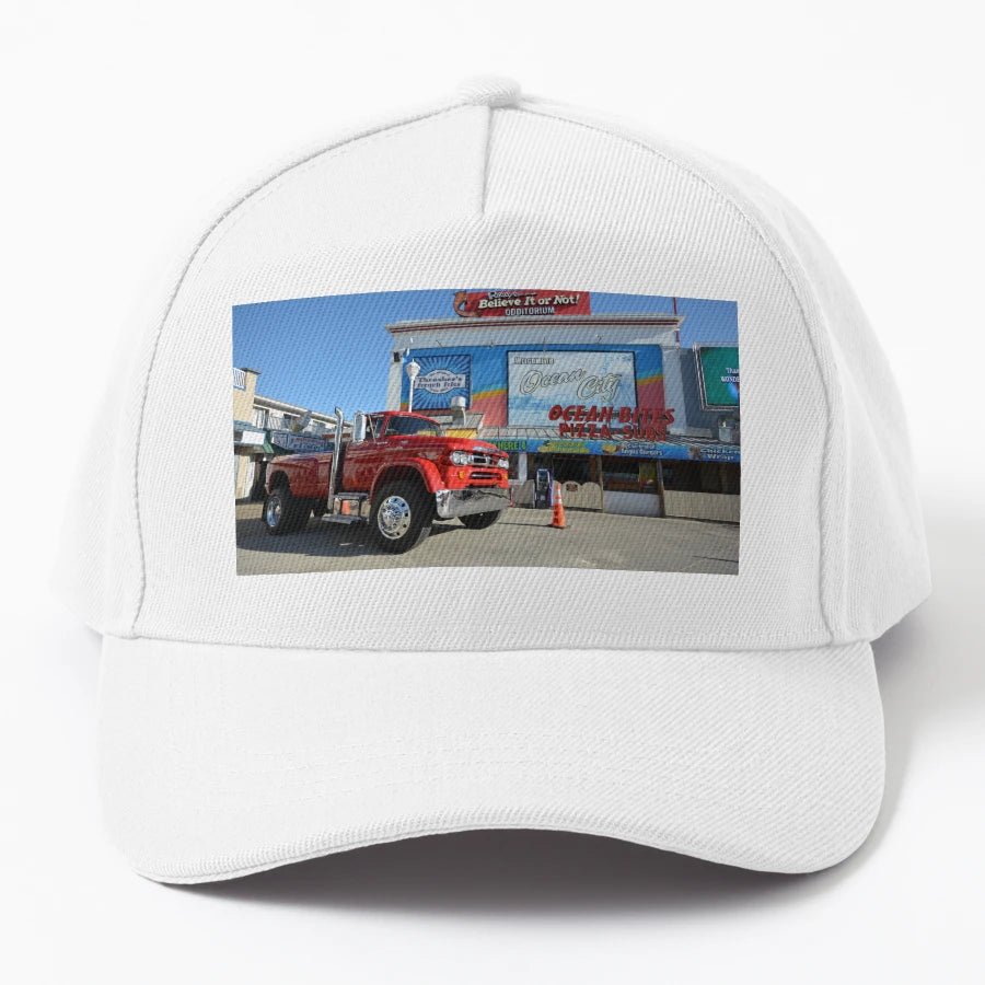 Beeg Red OTTO Dad Hat - High-Quality Unique Art - Snapback, Trucker Hat, Dad Hat, Denim Baseball Cap