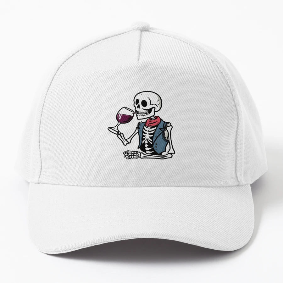 Wine And Bones New Era Snapback - Breathable Mesh - Snapback, Trucker Hat, Dad Hat, Denim Baseball Cap