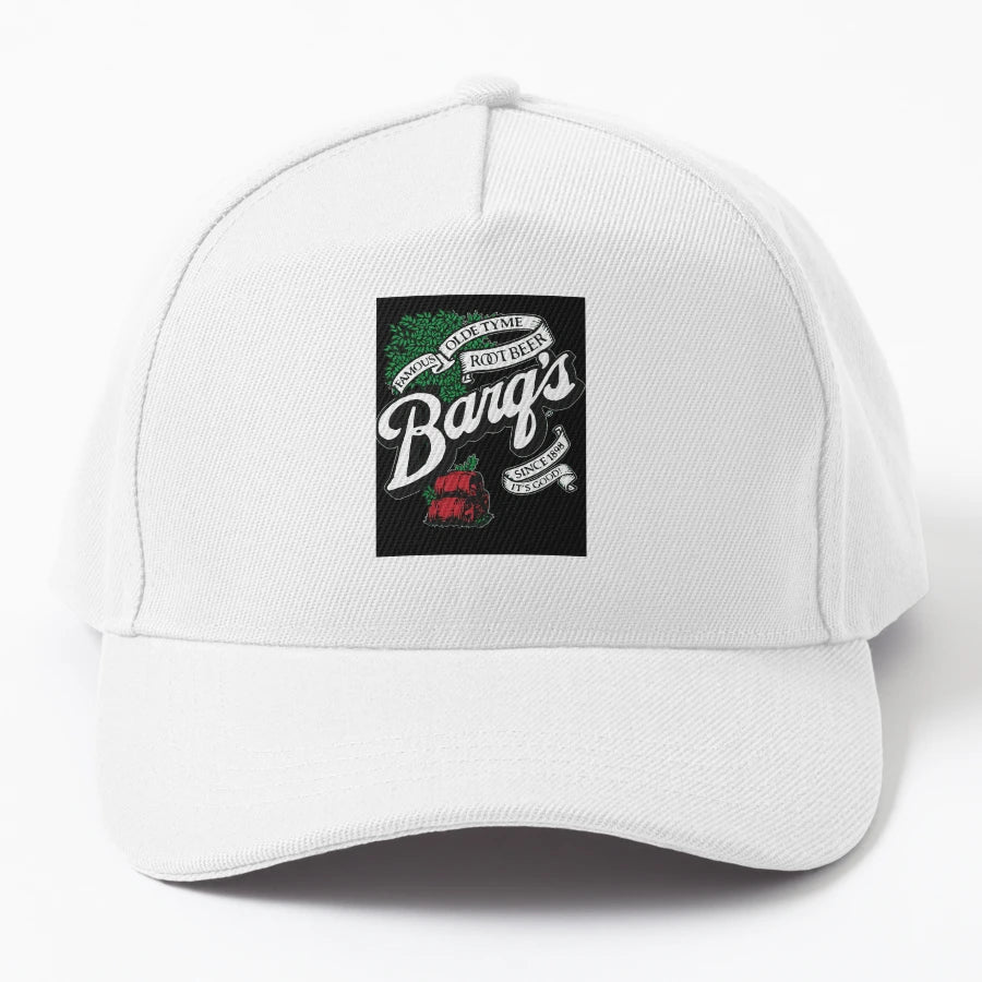 Barqs Root Beer Logo OTTO Dad Hat - Embroidered Design - Snapback, Trucker Hat, Dad Hat, Denim Baseball Cap