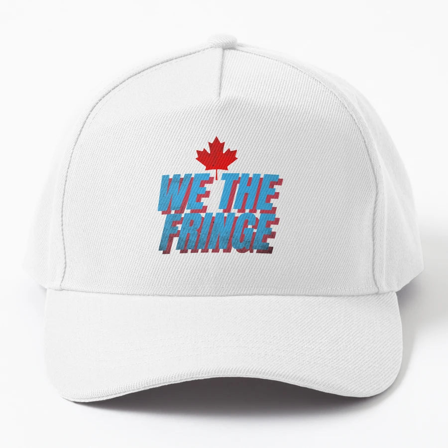 We Fringe Canadian New Era Snapback - Distressed - Snapback, Trucker Hat, Dad Hat, Denim Baseball Cap