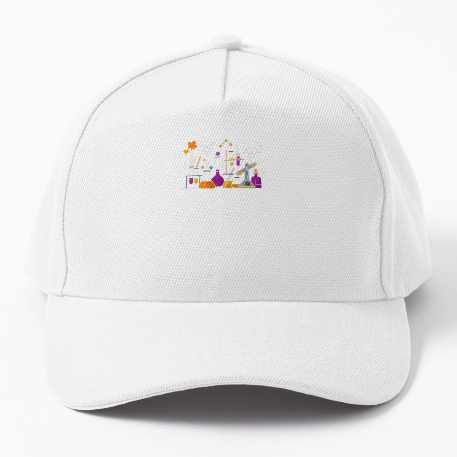 Colorful Science Lab T Shirt Trucker Hat - Exclusive Custom - Snapback, Trucker Hat, Dad Hat, Denim Baseball Cap