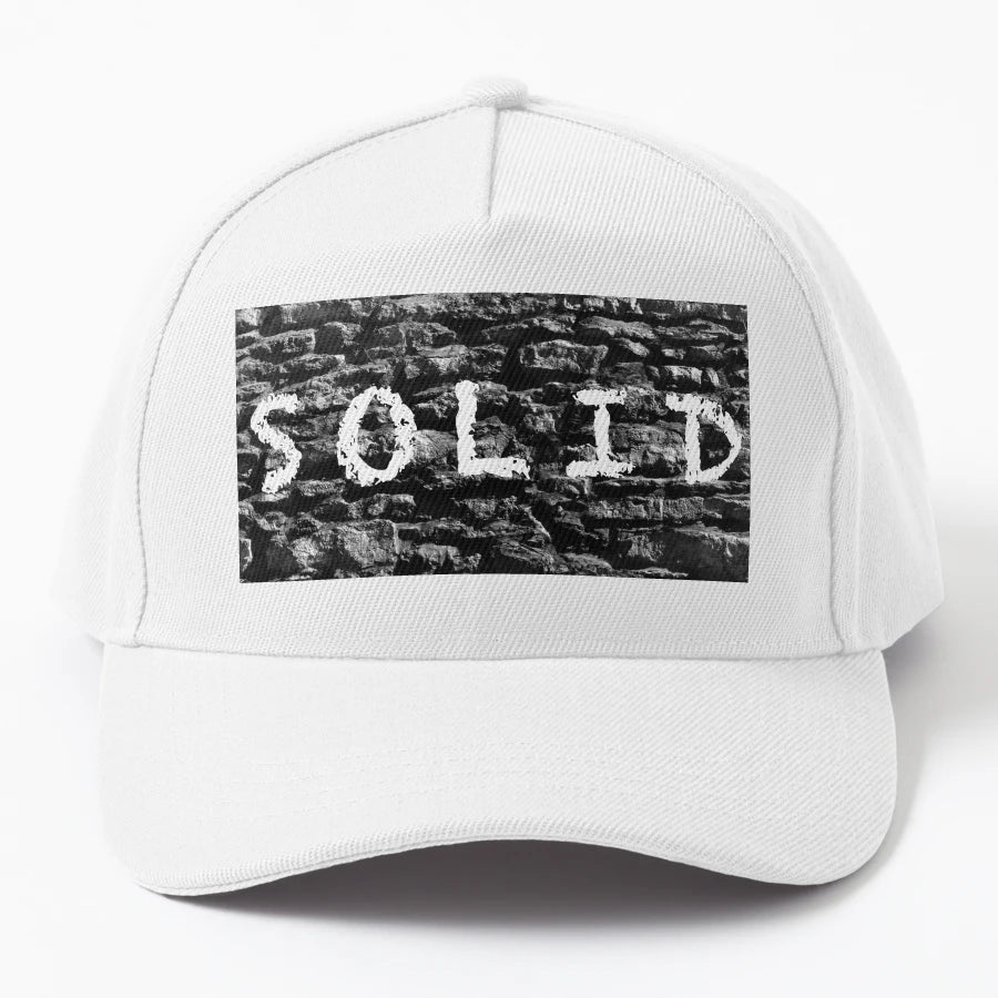 Soild OTTO Dad Hat - 6-Panel Cap - Snapback, Trucker Hat, Dad Hat, Denim Baseball Cap