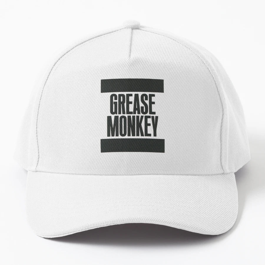 Grease Monkey Denim Baseball Cap - Unstructured Outdoor - Snapback, Trucker Hat, Dad Hat, Denim Baseball Cap