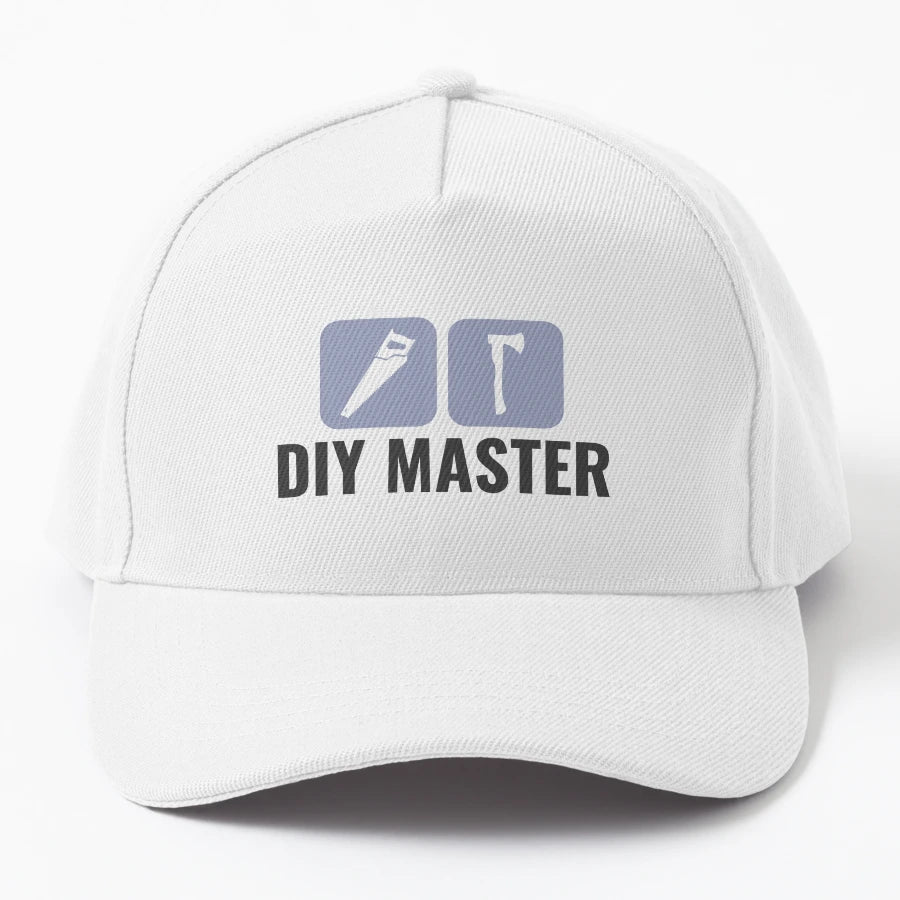 Diy Master Trucker Hat - High-Quality Unique Art - Snapback, Trucker Hat, Dad Hat, Denim Baseball Cap