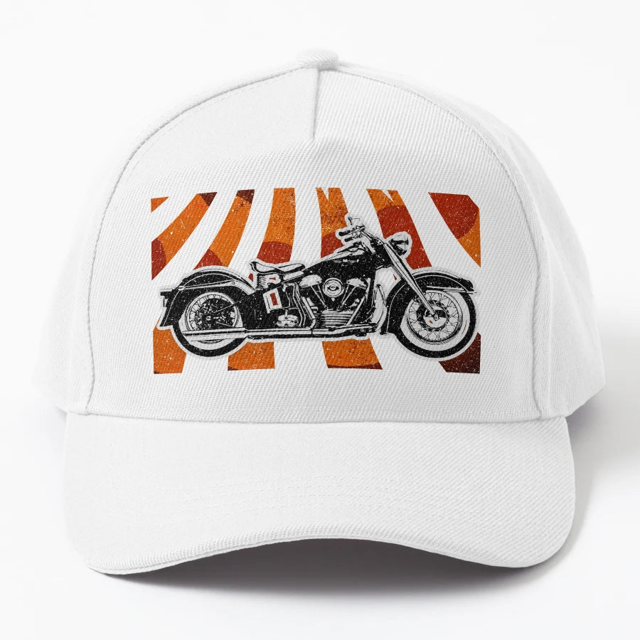 American Custom Biker OTTO Dad Hat - Premium Outdoor Ready - Snapback, Trucker Hat, Dad Hat, Denim Baseball Cap