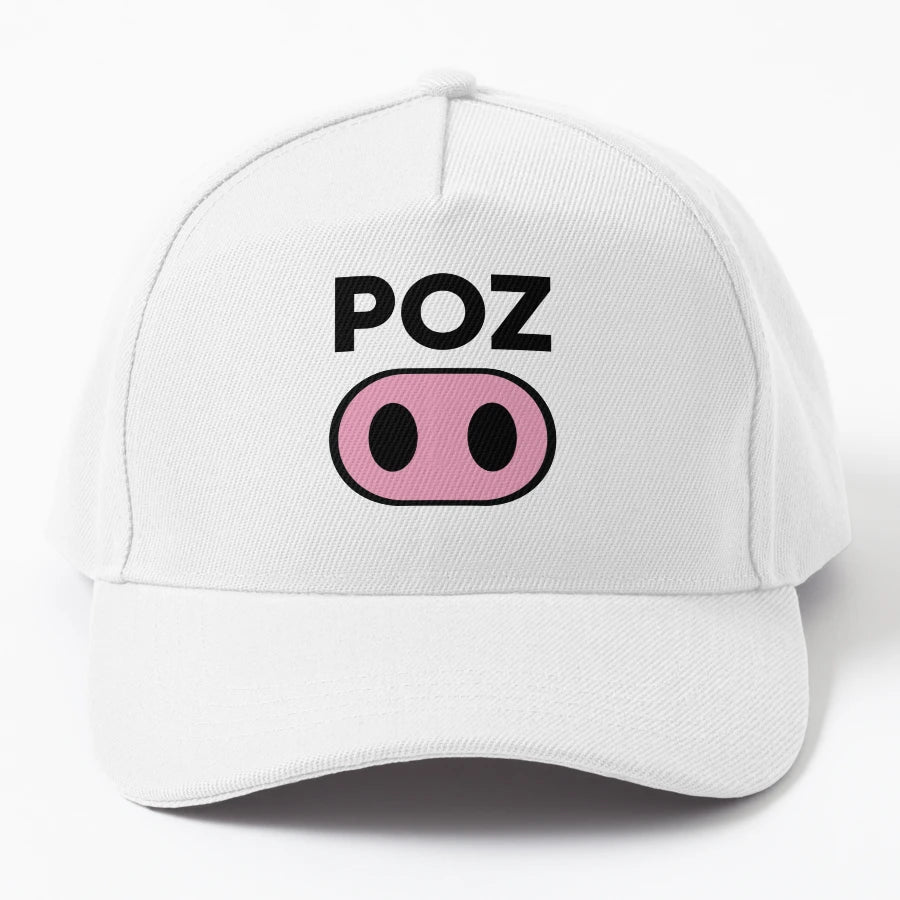 Poz Pig Cute Piggy Nose New Era Snapback - High-Quality - Snapback, Trucker Hat, Dad Hat, Denim Baseball Cap