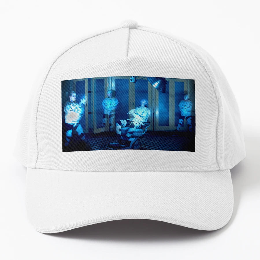 Mind Inside Denim Baseball Cap - Everyday Essential - Snapback, Trucker Hat, Dad Hat, Denim Baseball Cap
