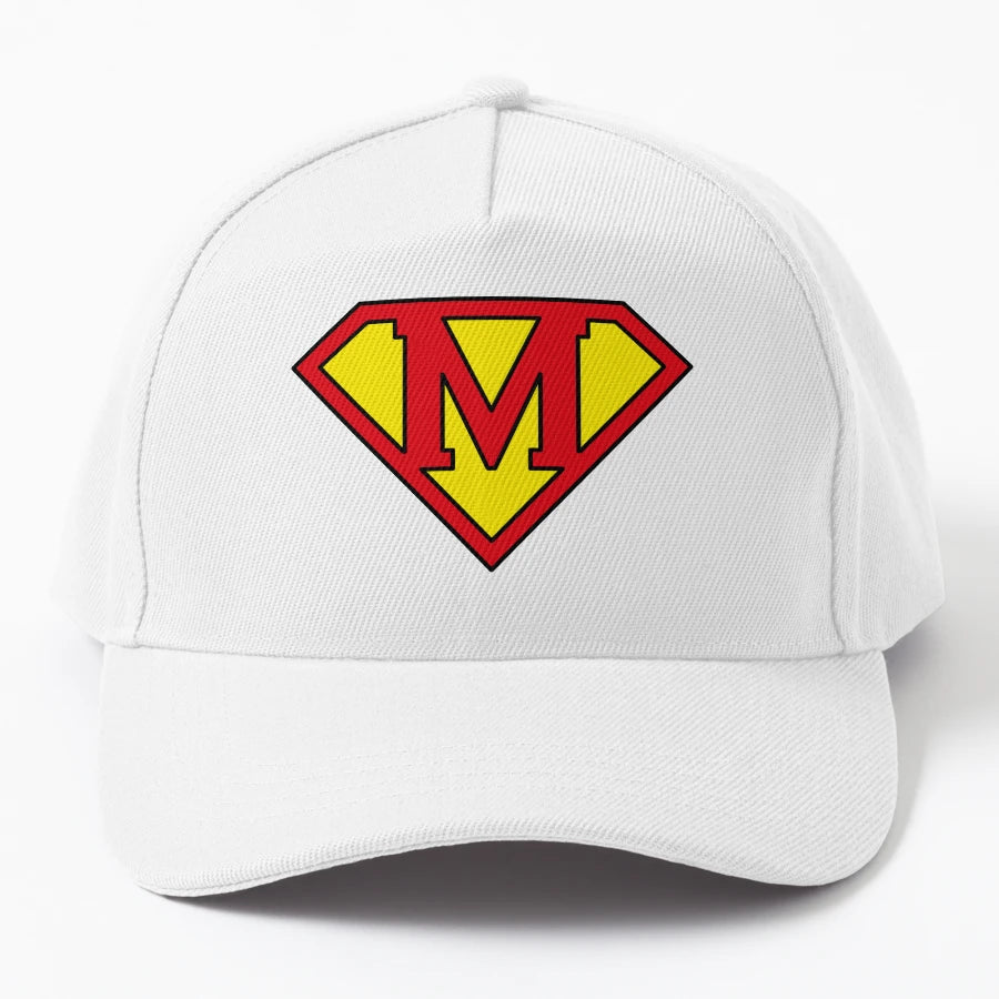 Super Mom Pattern Comic Mother Hero Repeat New Era Snapback - Snapback, Trucker Hat, Dad Hat, Denim Baseball Cap