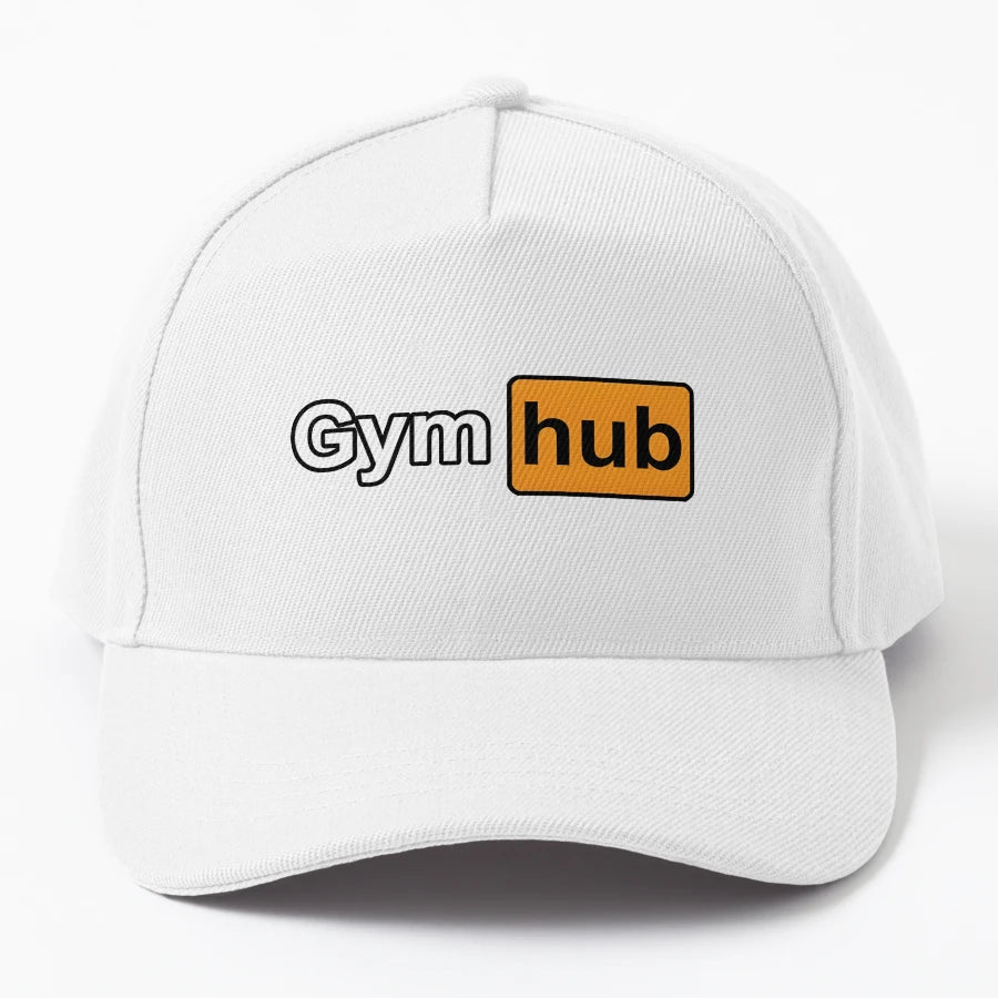Gymhub Trucker Hat - Washed Cotton - Snapback, Trucker Hat, Dad Hat, Denim Baseball Cap