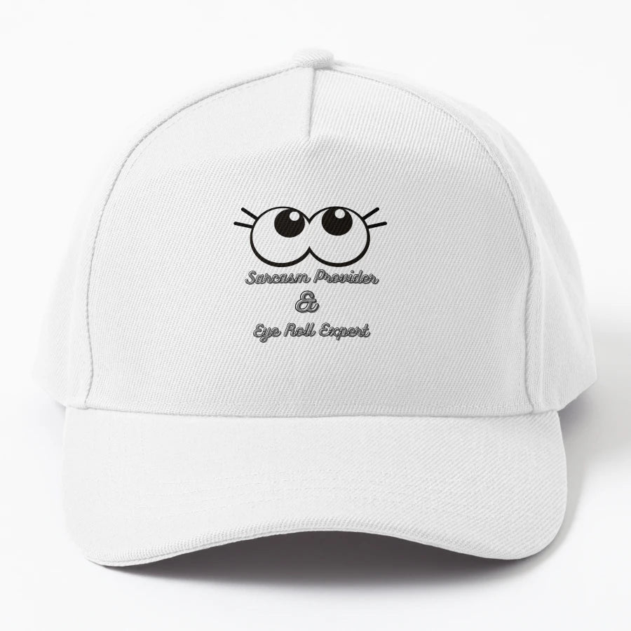 Sarcasm Provider Eye Roll Expert OTTO Dad Hat - Structured - Snapback, Trucker Hat, Dad Hat, Denim Baseball Cap