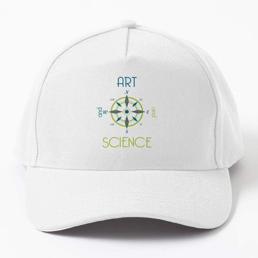 Art Science Trucker Hat - High-Quality Custom Crafted - Snapback, Trucker Hat, Dad Hat, Denim Baseball Cap