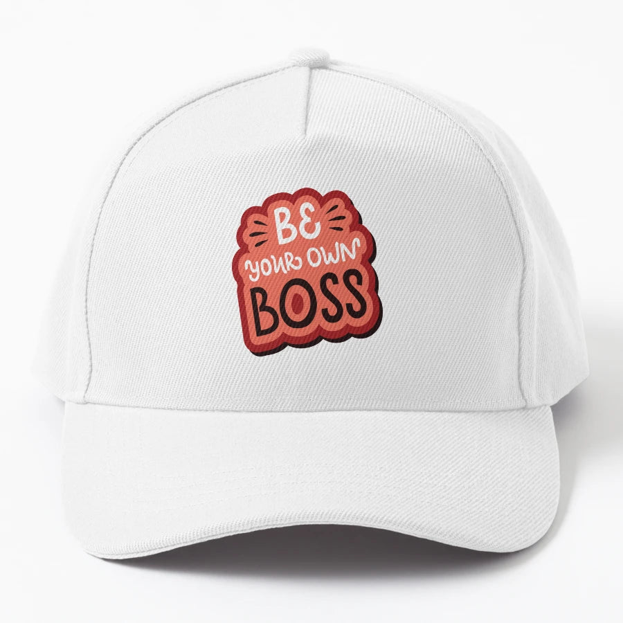 Be Your Own Boss OTTO Dad Hat - Unstructured Premium - Snapback, Trucker Hat, Dad Hat, Denim Baseball Cap