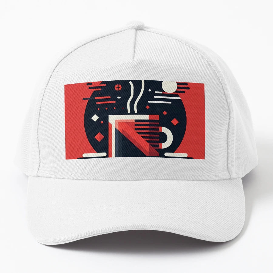 Coffee OTTO Dad Hat - Aesthetic Design - Snapback, Trucker Hat, Dad Hat, Denim Baseball Cap