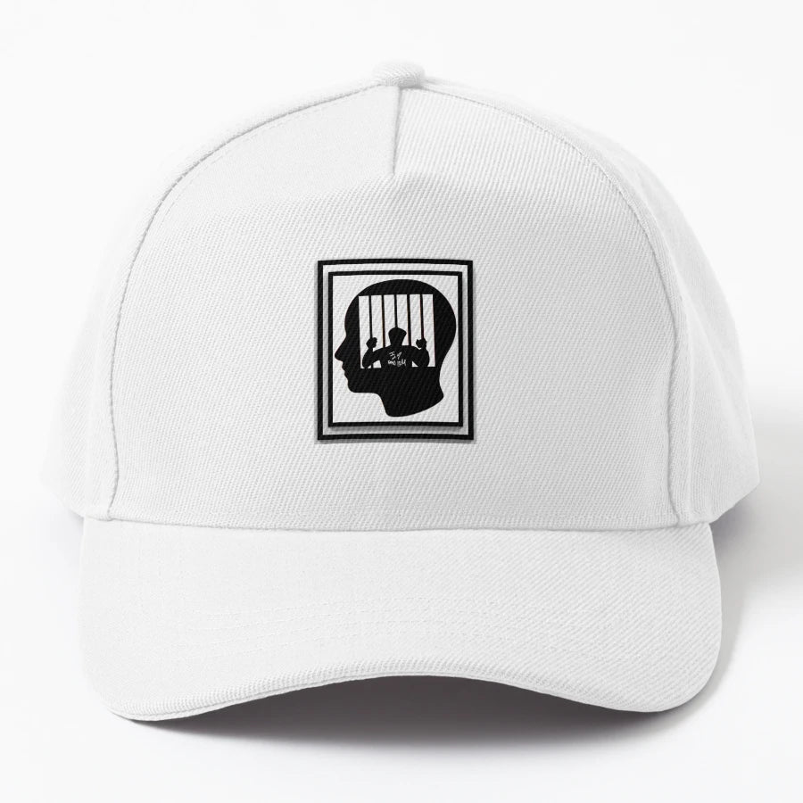 Prisoner Self Trucker Hat - 6-Panel Cap - Snapback, Trucker Hat, Dad Hat, Denim Baseball Cap
