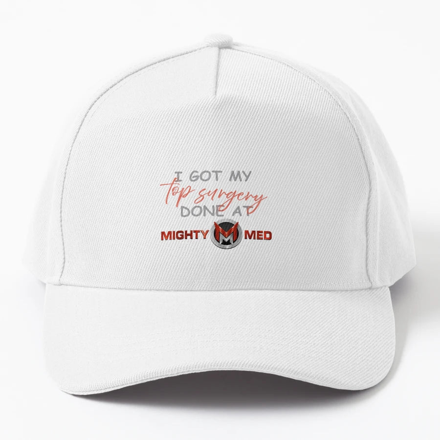 I Got My Top Surgery Done Mighty Med OTTO Dad Hat - Premium - Snapback, Trucker Hat, Dad Hat, Denim Baseball Cap