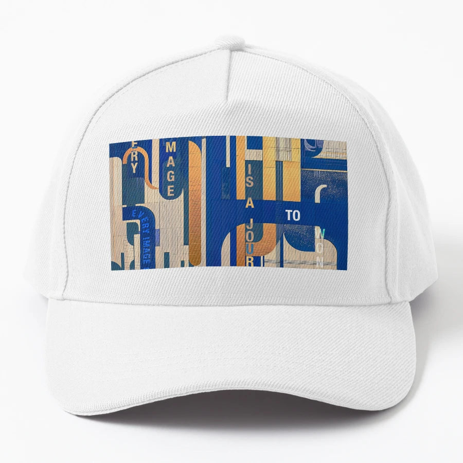 Journey To Wonder Trucker Hat - Unstructured Classic Style - Snapback, Trucker Hat, Dad Hat, Denim Baseball Cap