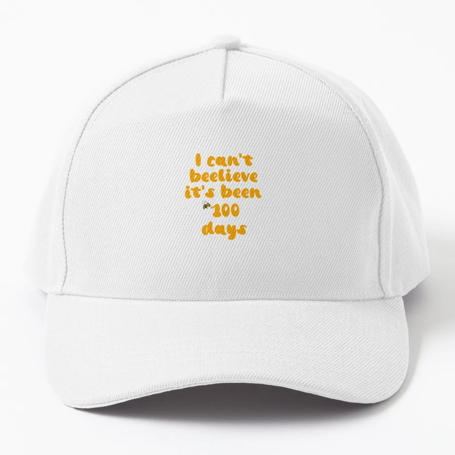 I Cant Beelieve Its Been 100 Days Cute Trucker Hat - High-Qu - Snapback, Trucker Hat, Dad Hat, Denim Baseball Cap