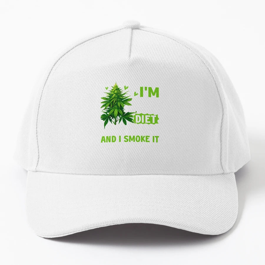 Funny Statement Weed Lovers New Era Snapback - Vintage - Snapback, Trucker Hat, Dad Hat, Denim Baseball Cap