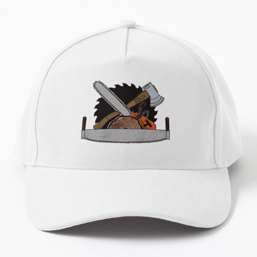 Pro Lumberjack Denim Baseball Cap - Structured Breathable - Snapback, Trucker Hat, Dad Hat, Denim Baseball Cap
