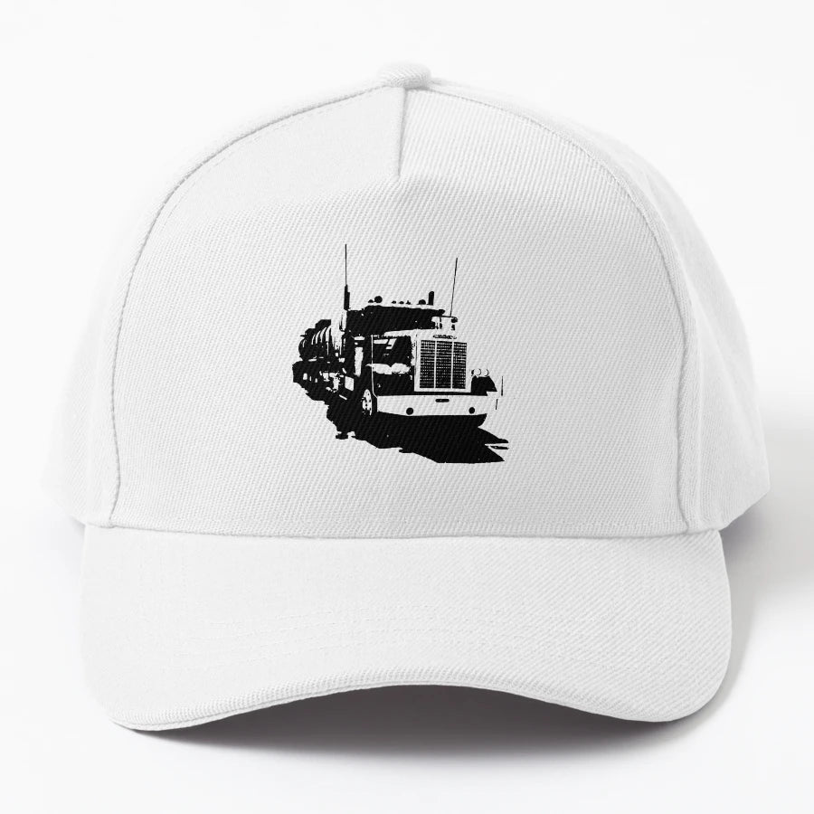 Freightliner 1980S Big Rig Truck Monoblock OTTO Dad Hat - Snapback, Trucker Hat, Dad Hat, Denim Baseball Cap