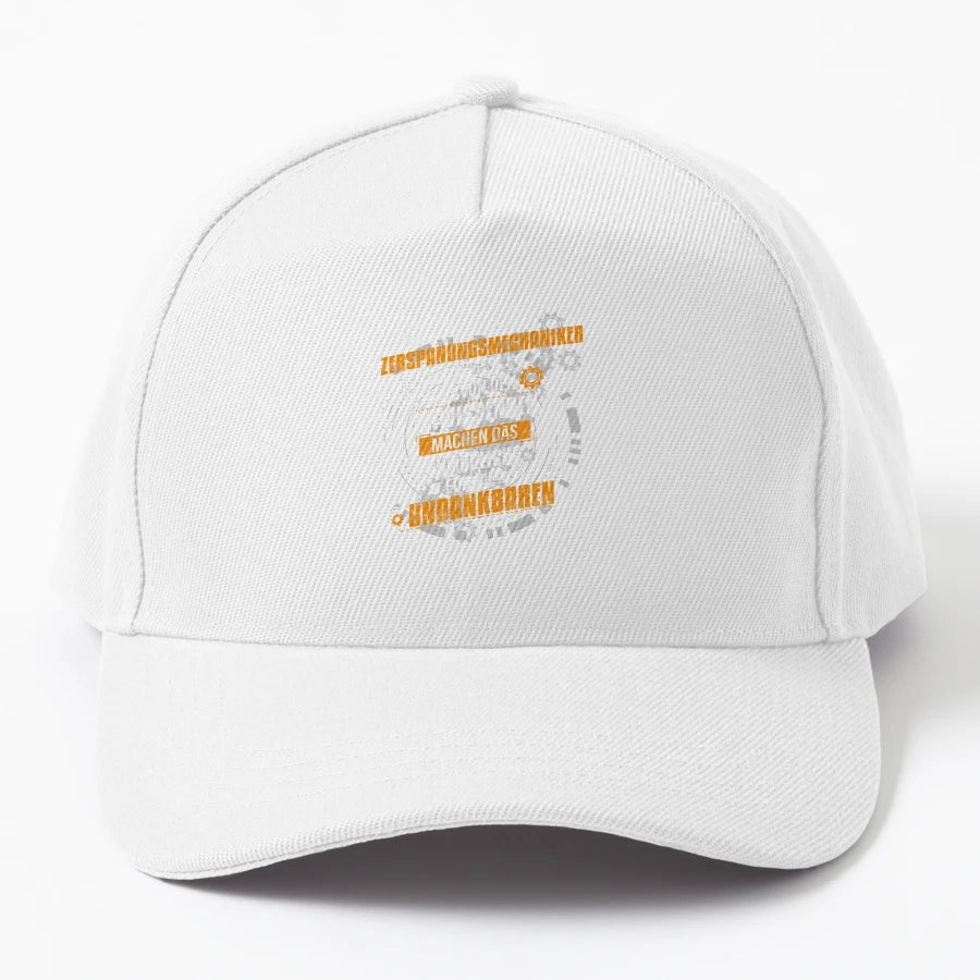 Cutting Machine Operator Vocational School Funny Trucker Hat - Snapback, Trucker Hat, Dad Hat, Denim Baseball Cap