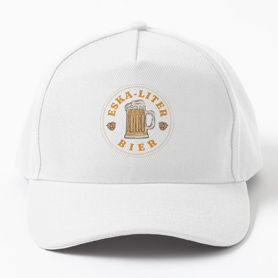 Liter Beer Mug Eskaliter Escalated Jga Denim Baseball Cap - Snapback, Trucker Hat, Dad Hat, Denim Baseball Cap