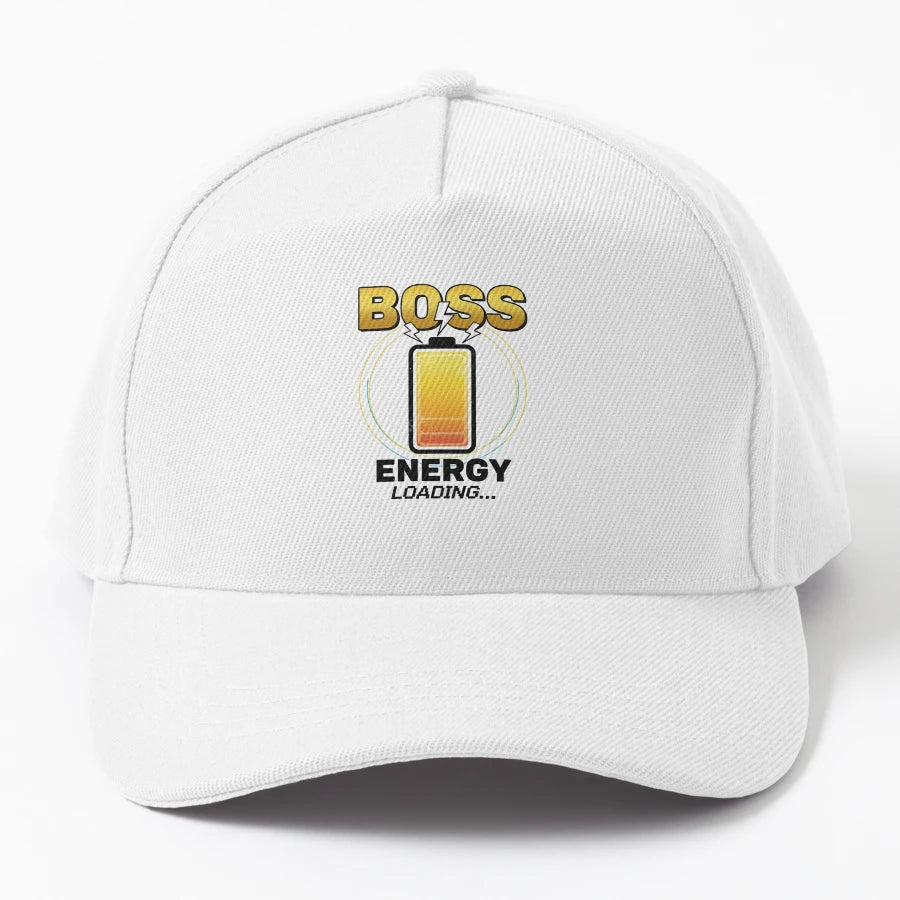 Boss Energy Loading Battery Charge New Era Snapback - Premiu - Snapback, Trucker Hat, Dad Hat, Denim Baseball Cap