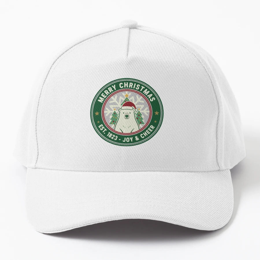 Jolly Polar Bear Emblem T Shirt OTTO Dad Hat - Vintage Style - Snapback, Trucker Hat, Dad Hat, Denim Baseball Cap