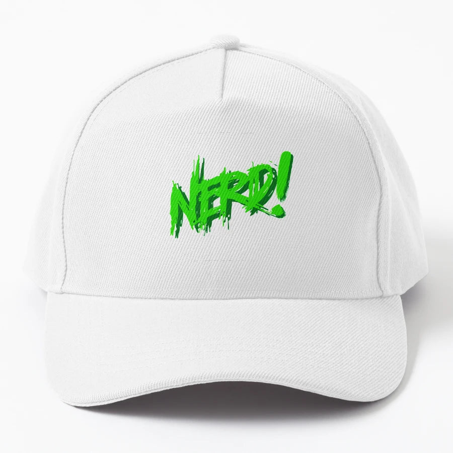 Nerd Denim Baseball Cap - Outdoor Style - Snapback, Trucker Hat, Dad Hat, Denim Baseball Cap
