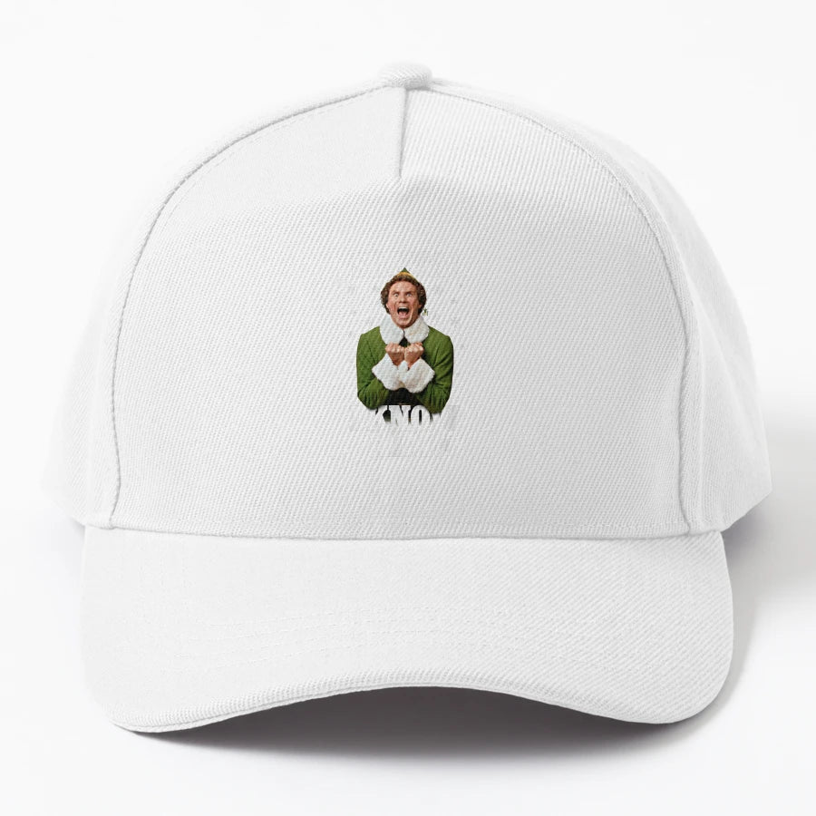 Elf Santa I Know Him New Era Snapback - Embroidered Design - Snapback, Trucker Hat, Dad Hat, Denim Baseball Cap