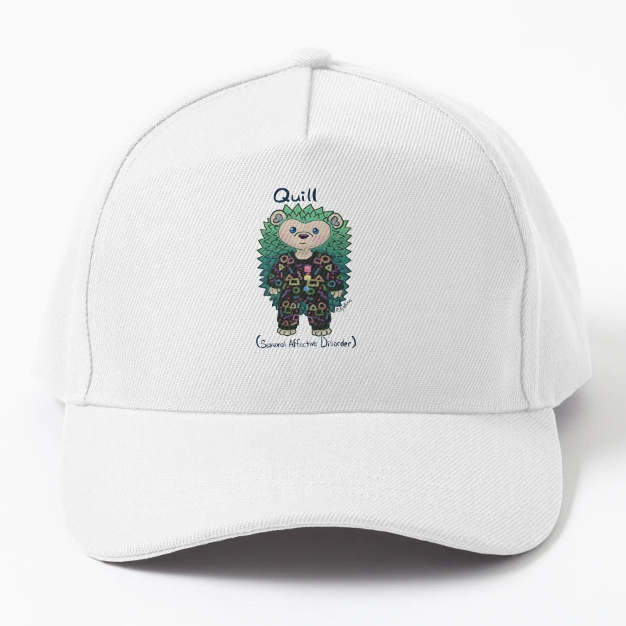 Quill Trucker Hat - 6-Panel Cap - Snapback, Trucker Hat, Dad Hat, Denim Baseball Cap