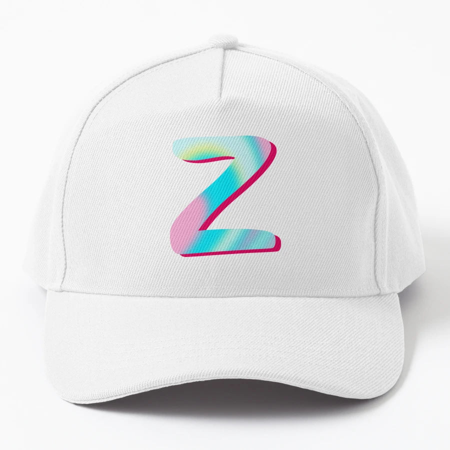 Z Sherbet Alphabet OTTO Dad Hat - Structured Premium - Snapback, Trucker Hat, Dad Hat, Denim Baseball Cap