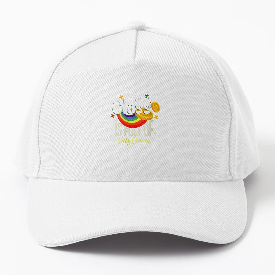 Womens My Class Full Lucky Charms Cool Denim Baseball Cap - Snapback, Trucker Hat, Dad Hat, Denim Baseball Cap