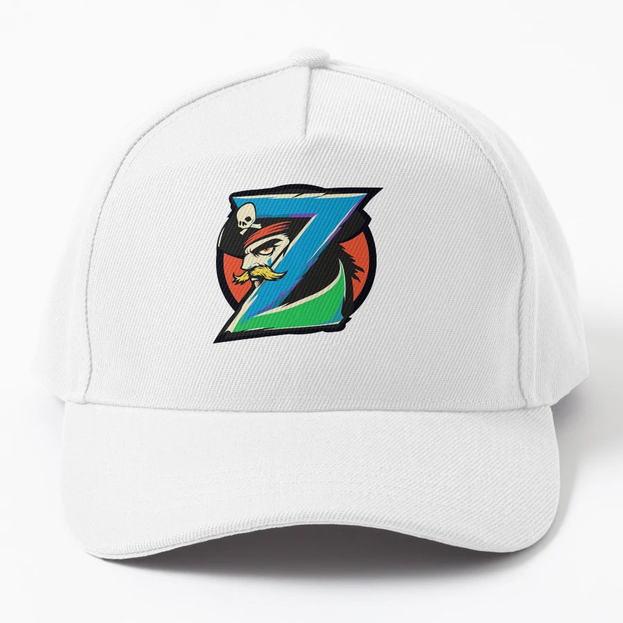 Pirate Zone Trucker Hat - Structured Outdoor Ready - Snapback, Trucker Hat, Dad Hat, Denim Baseball Cap