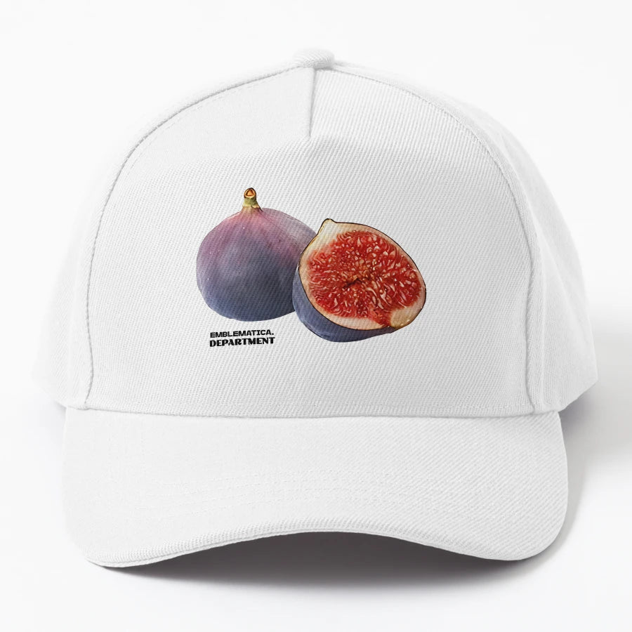 Figs T Shirt Organic Fruit Graphic New Era Snapback - Snapback, Trucker Hat, Dad Hat, Denim Baseball Cap