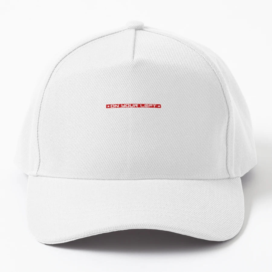 Your Left Running Club Hybrid Inverted OTTO Dad Hat - Custom - Snapback, Trucker Hat, Dad Hat, Denim Baseball Cap