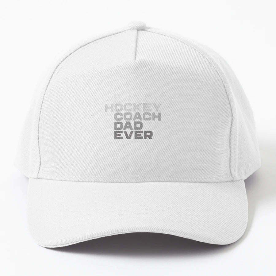Best Hockey Coach Dad Ever Hockey Hockey Coach Trucker Hat - Snapback, Trucker Hat, Dad Hat, Denim Baseball Cap