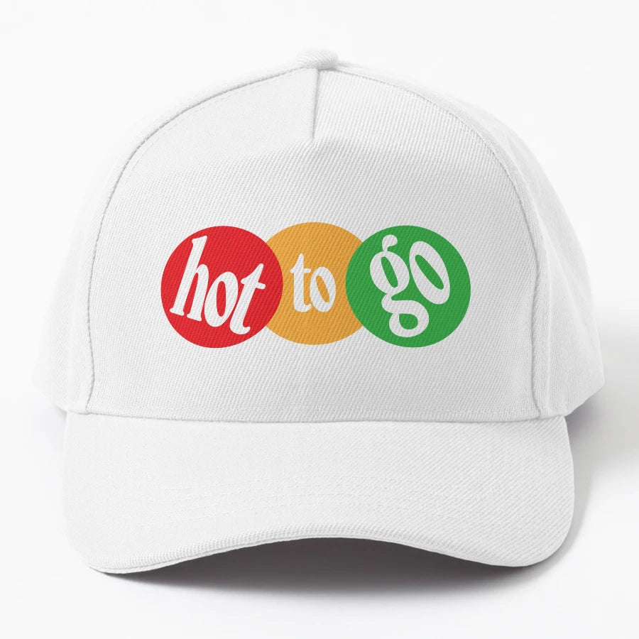 Hot To Go Denim Baseball Cap - Premium Custom Crafted - Snapback, Trucker Hat, Dad Hat, Denim Baseball Cap
